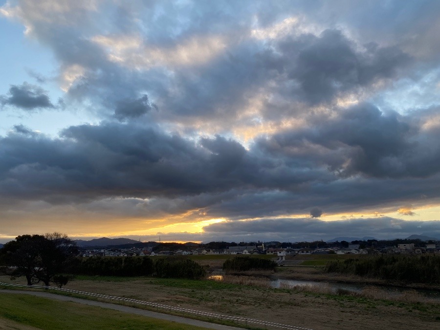 夕方の空　2／15