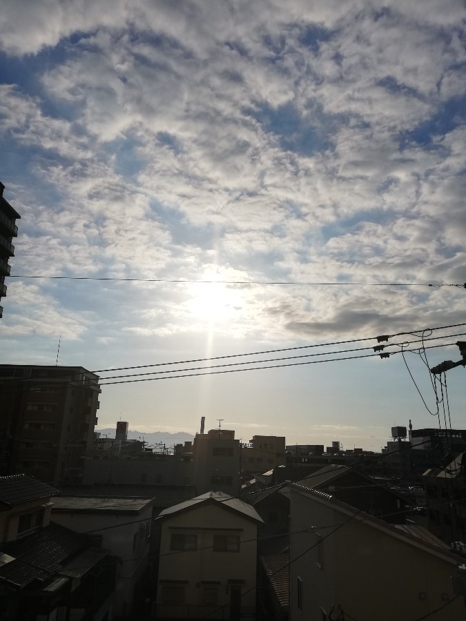 今日の空!