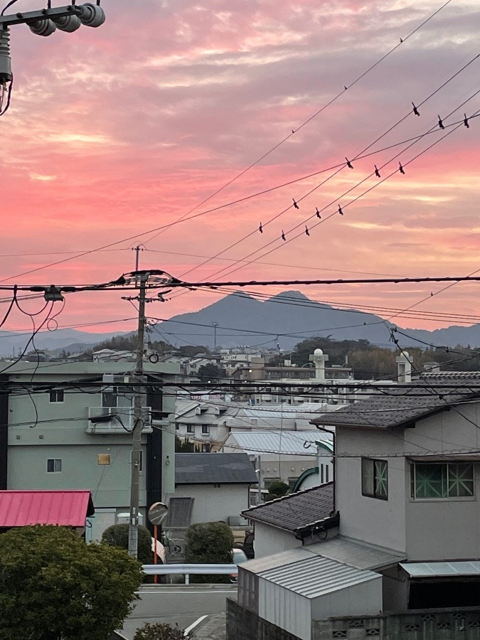 朝の空✨