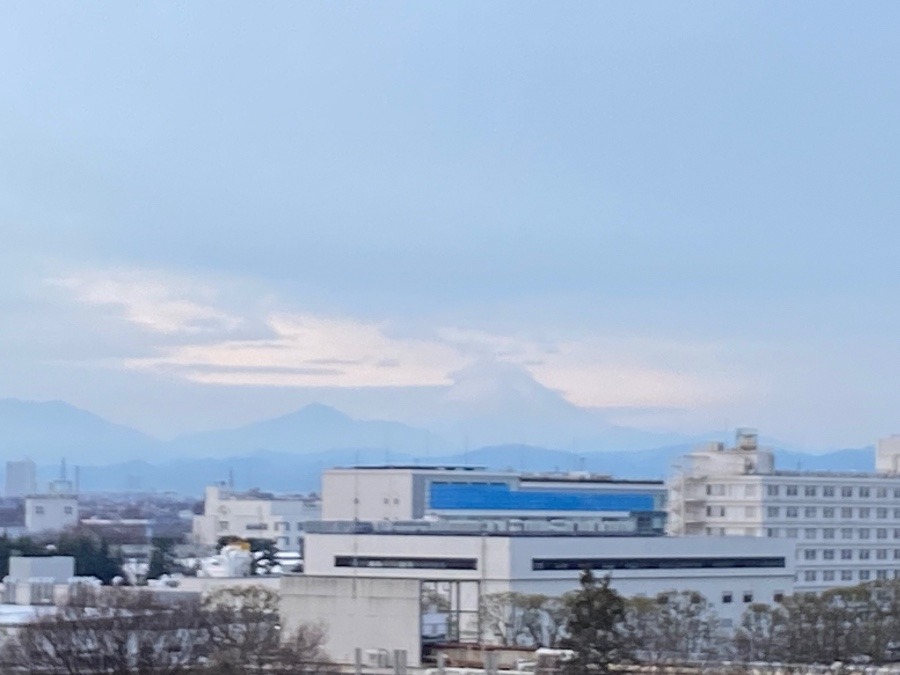 今朝の富士山-2023-02-7