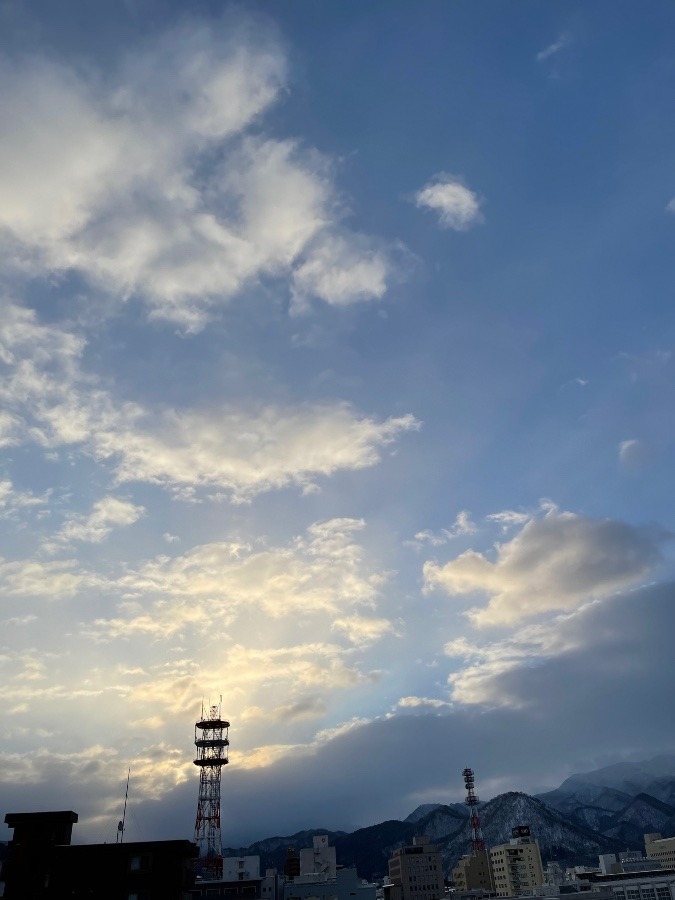 今朝の空  2