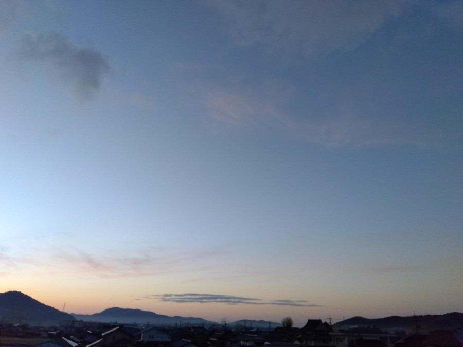 2/11　今日の空