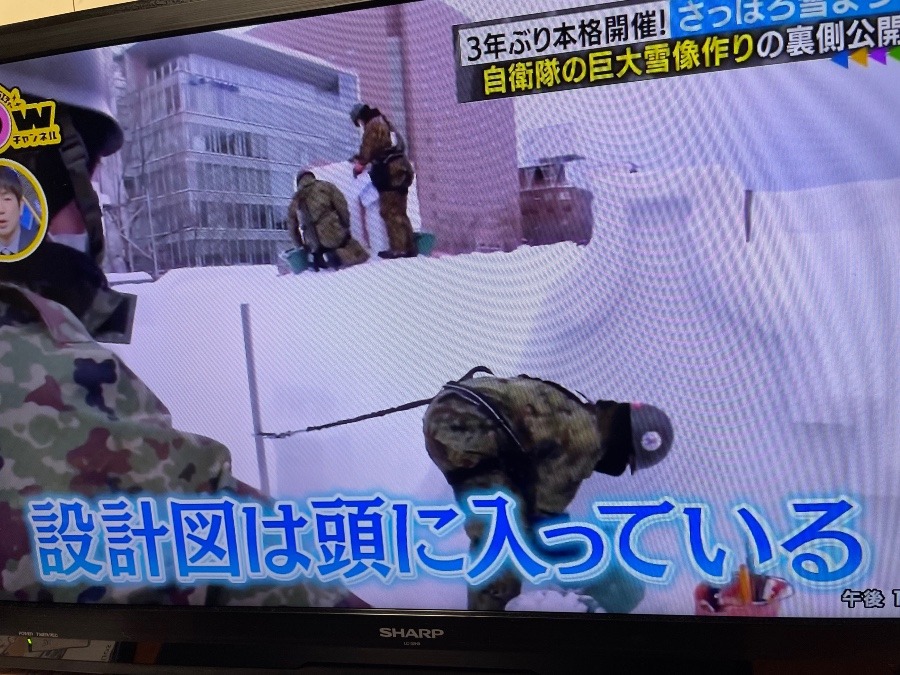 札幌雪祭り自衛隊の努力