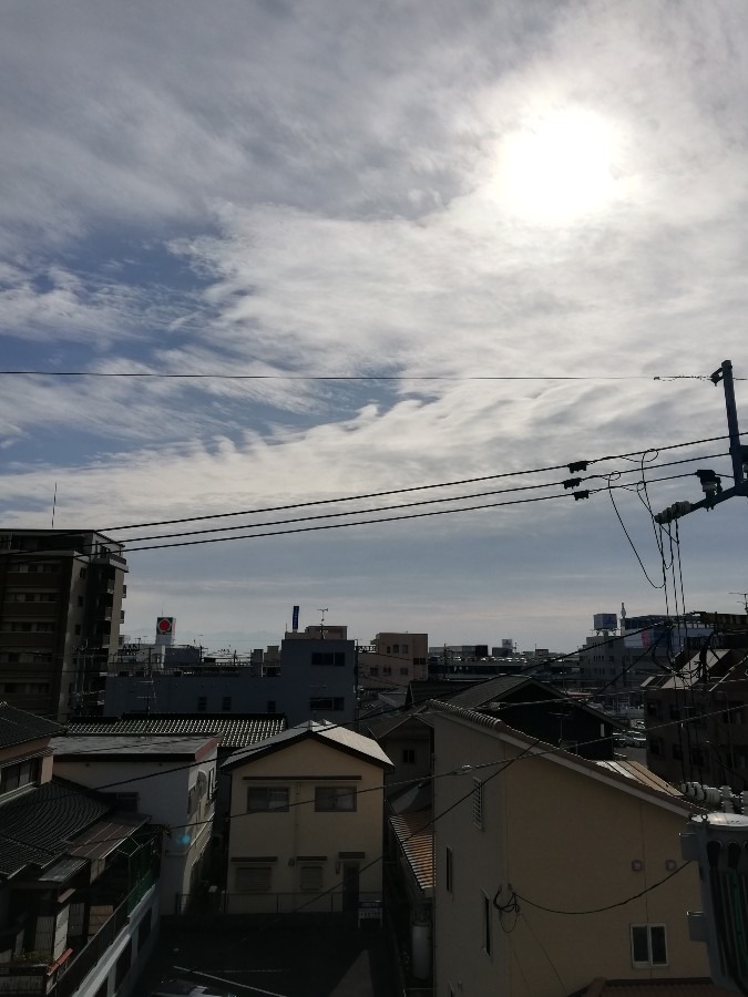 今日の空!