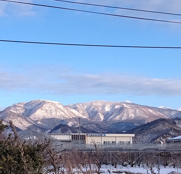 帰路の山並み 綺麗❗️