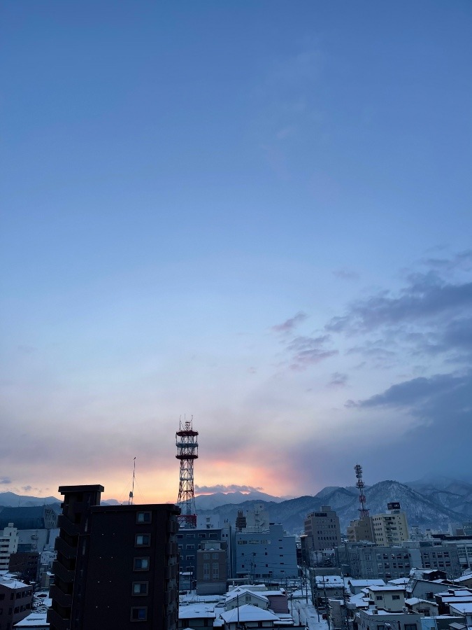今朝の空  2