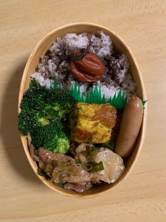 今日のお弁当