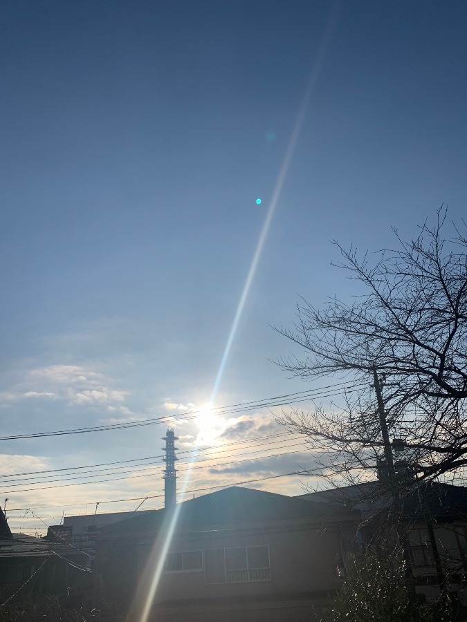 2023/02/17 東京 立川 空と朝陽