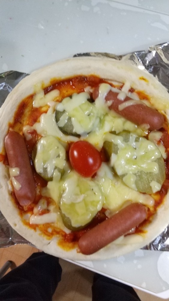 簡単pizza