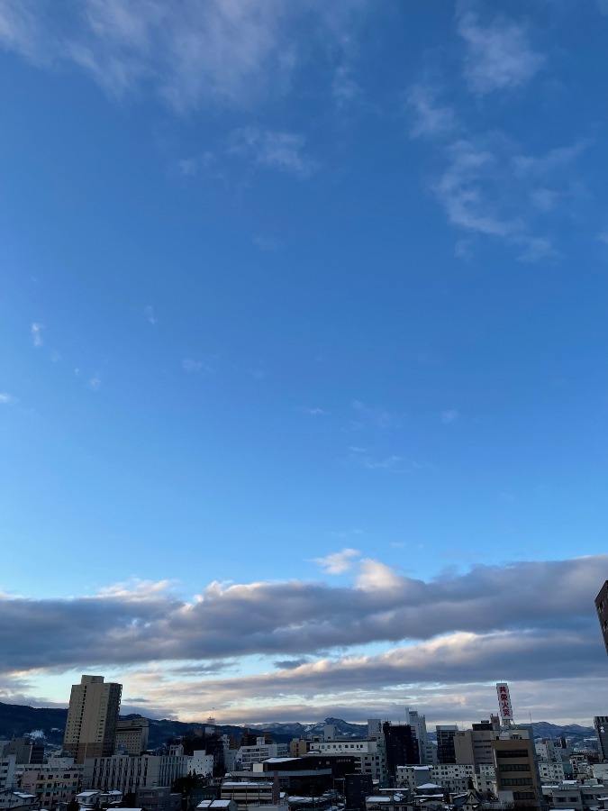 今朝の空  3