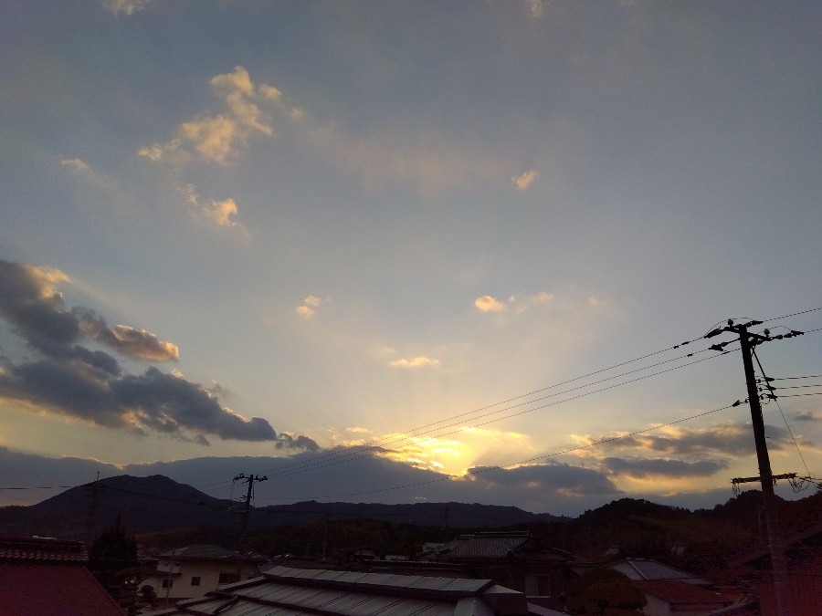 夕暮れの景色