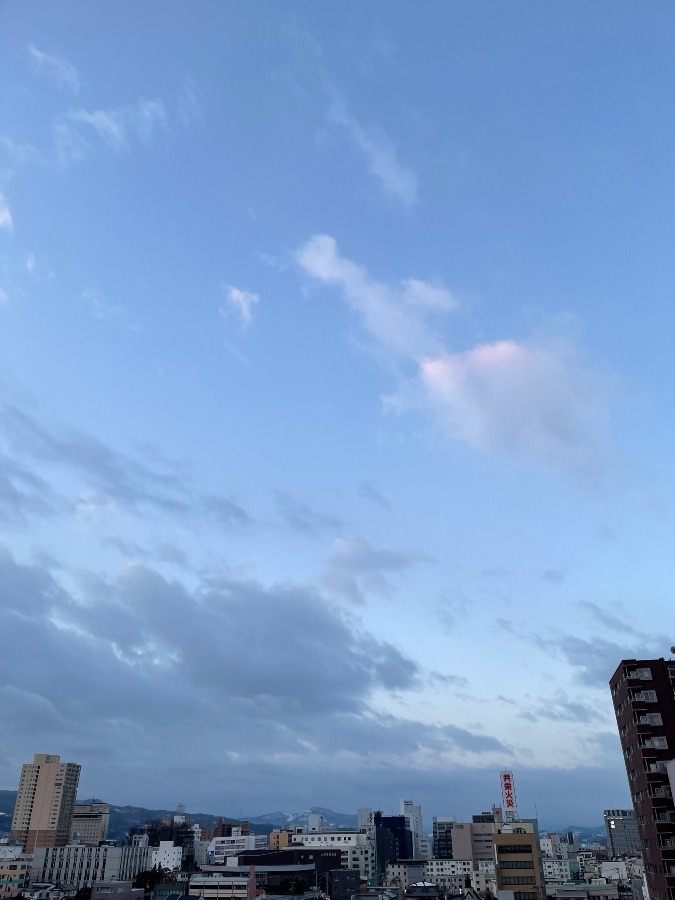 今朝の空  3