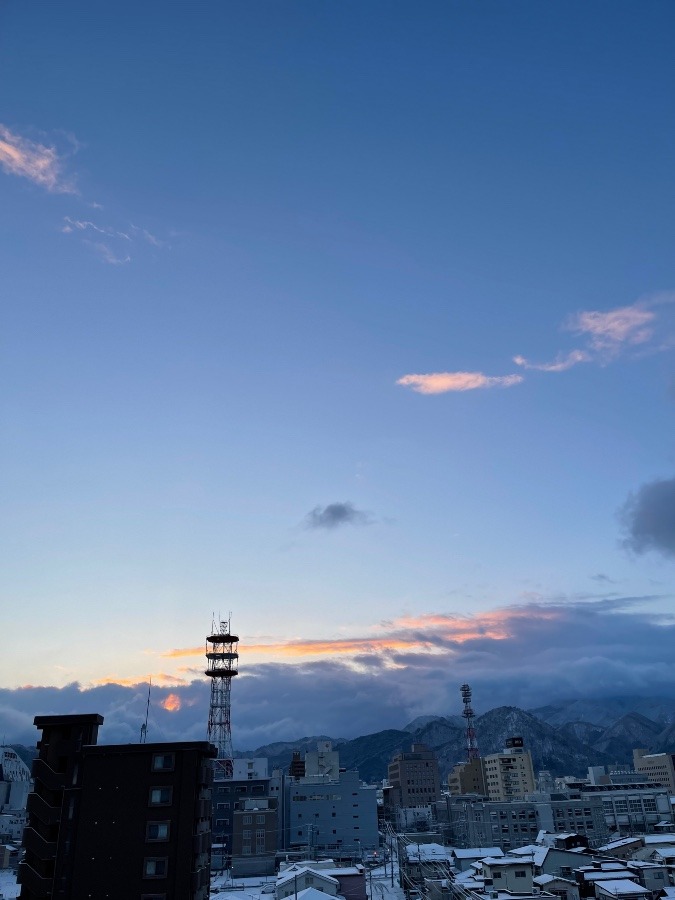 今朝の空  2