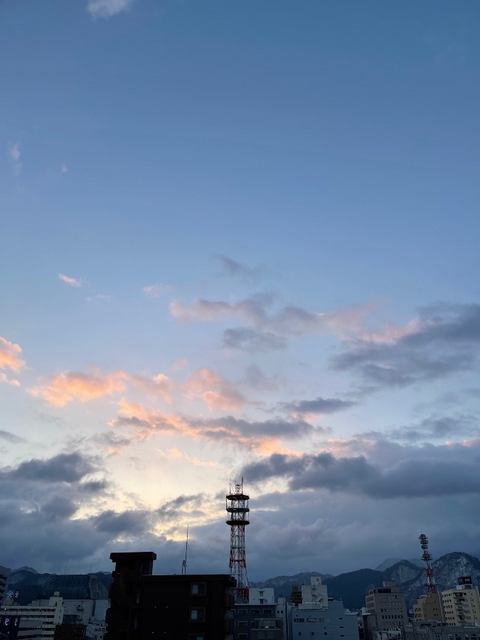 今朝の空  2