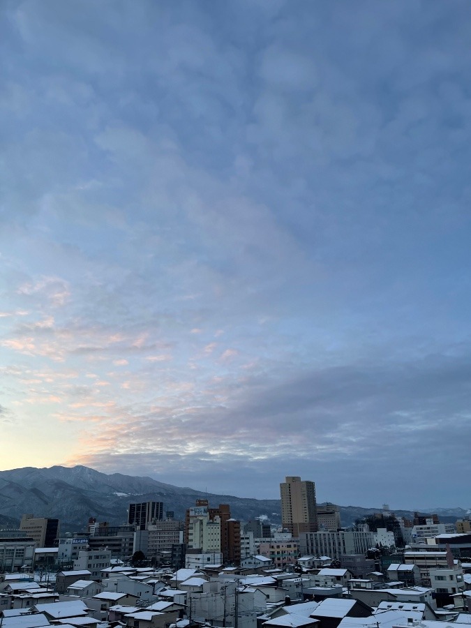 今朝の空  3