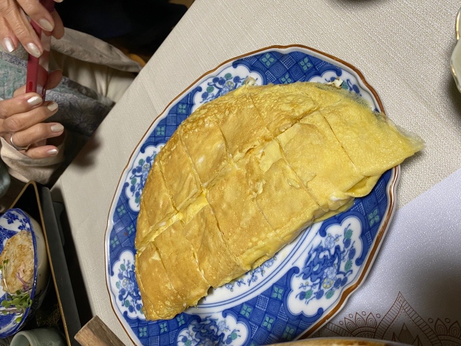 ご住職の作る特製卵焼き