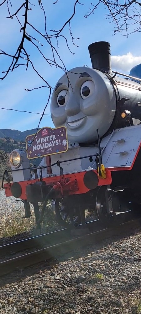 あの日のきかんしゃトーマス　家山駅近くにて