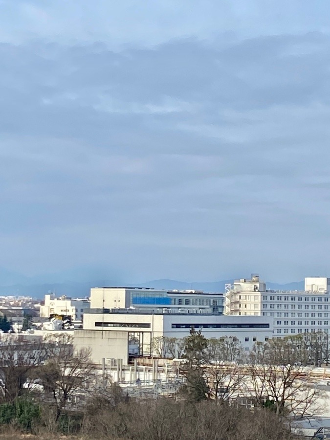 今朝の富士山