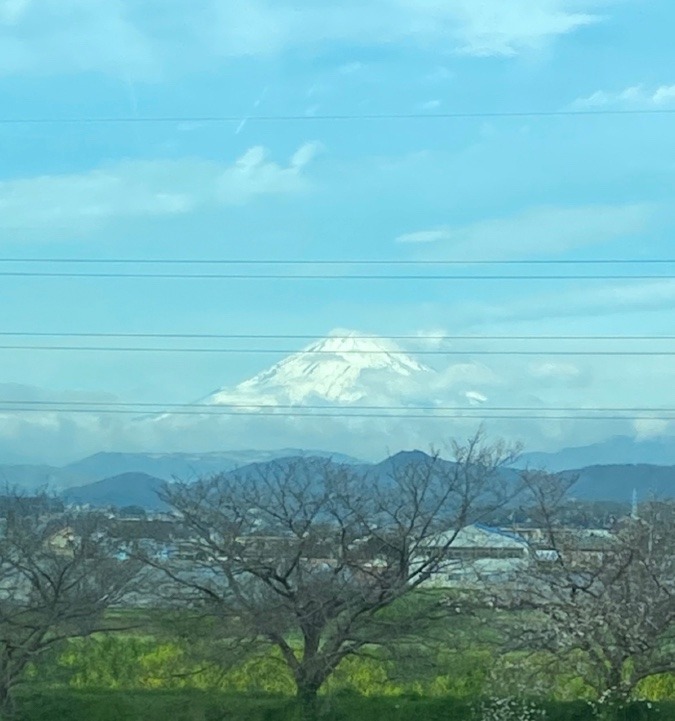 今朝の富士山-2