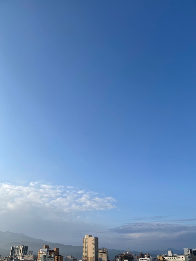 今朝の空  3