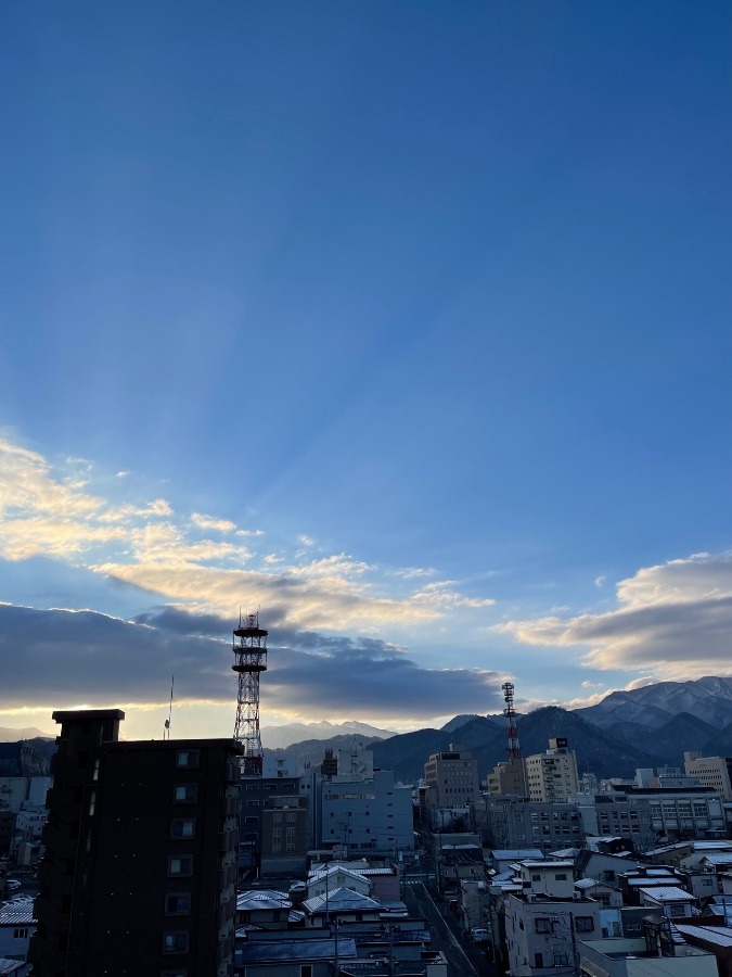 今朝の空  2