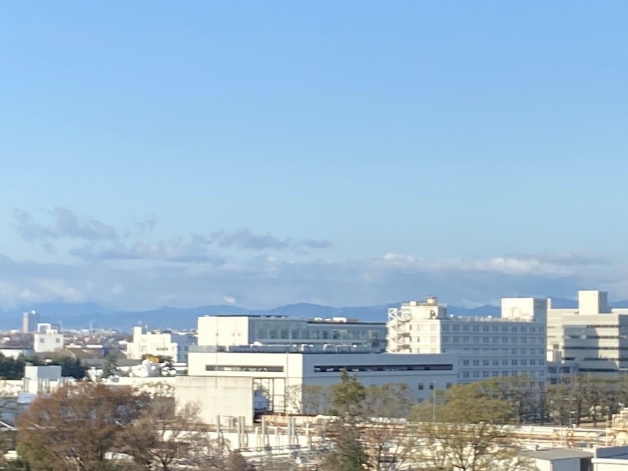 今朝の富士山