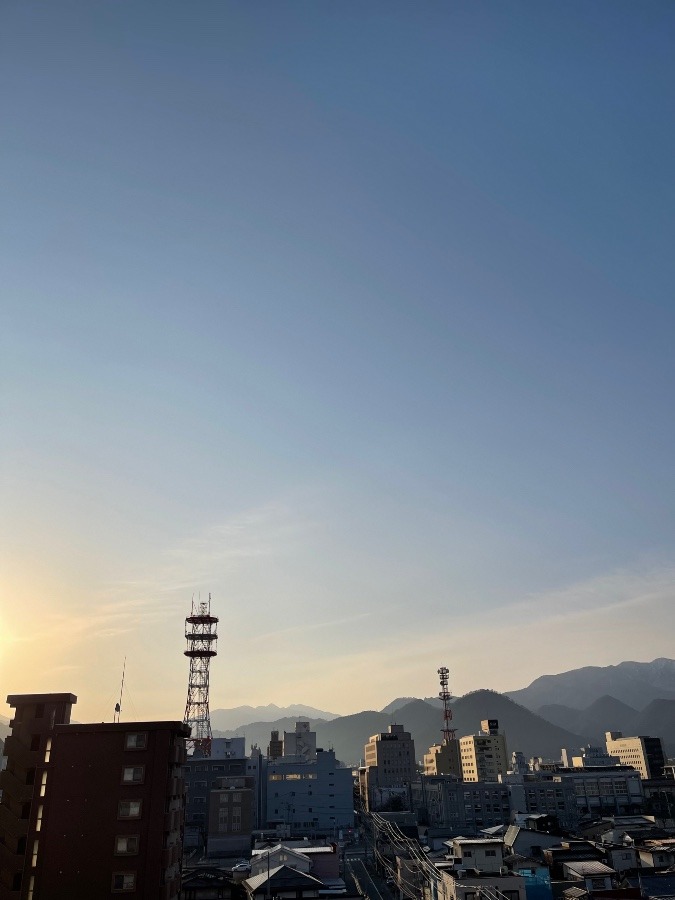 今朝の空  2