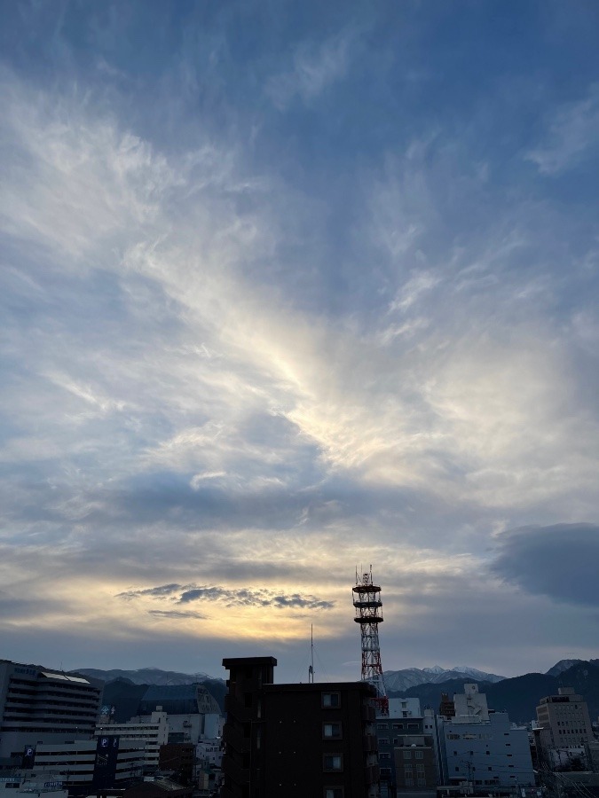 今朝の空  2