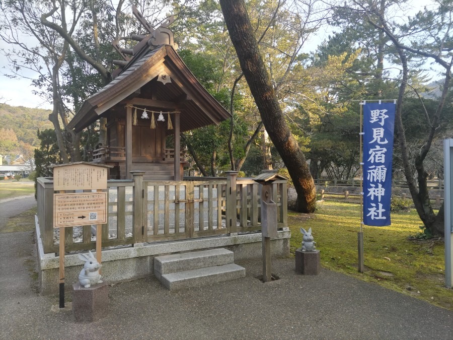 朔日参り　野見宿禰社