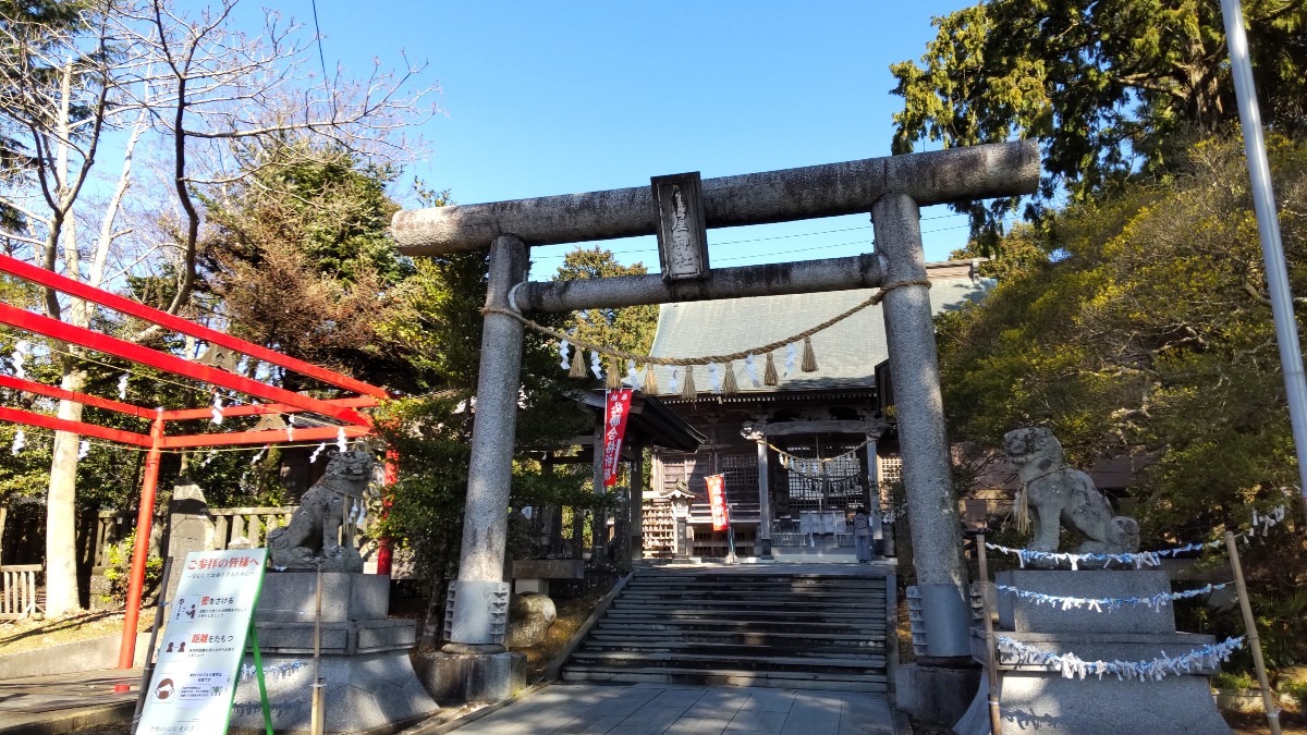 石巻、羽黒山神社。