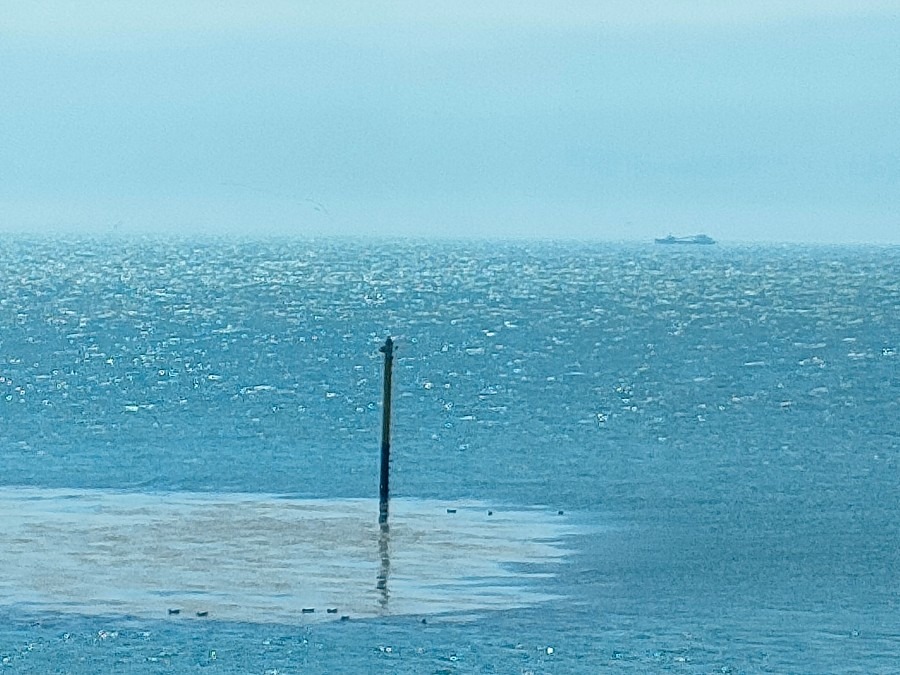 今日の海はとっても綺麗～