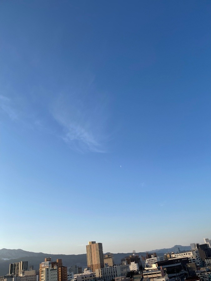 今朝の空  3