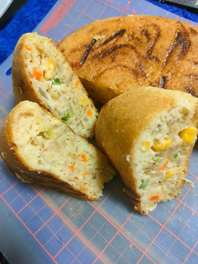 炊飯器で玉ねぎケークサレ