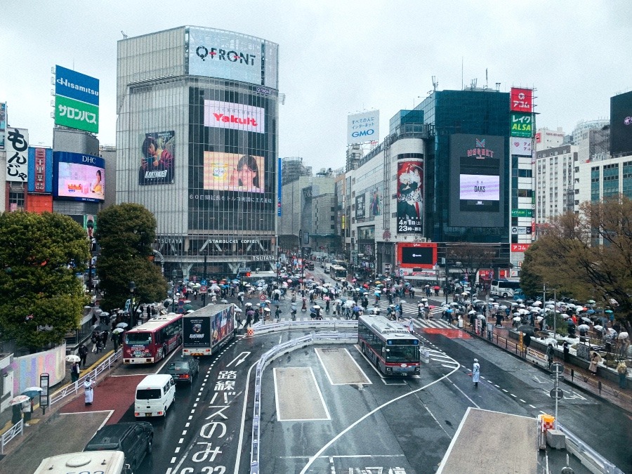 ☆今街　渋谷スクランブル交差点☆