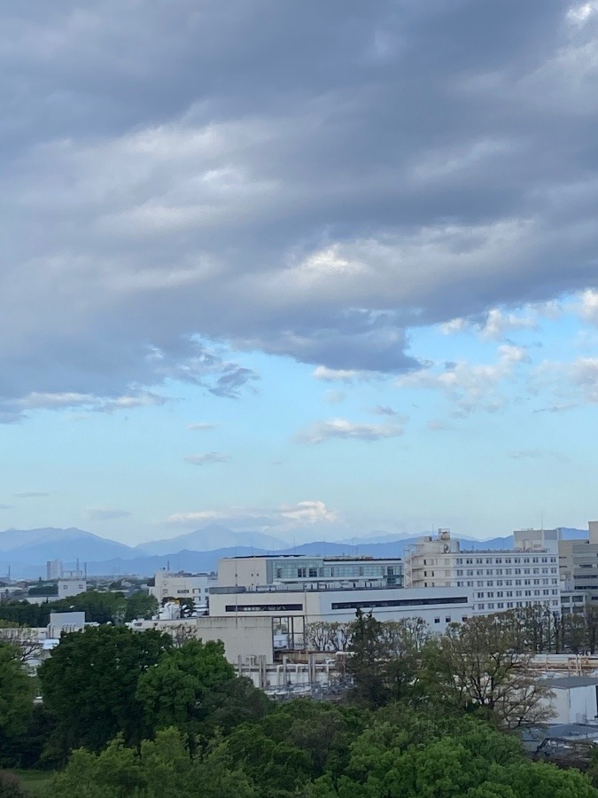 今朝の富士山