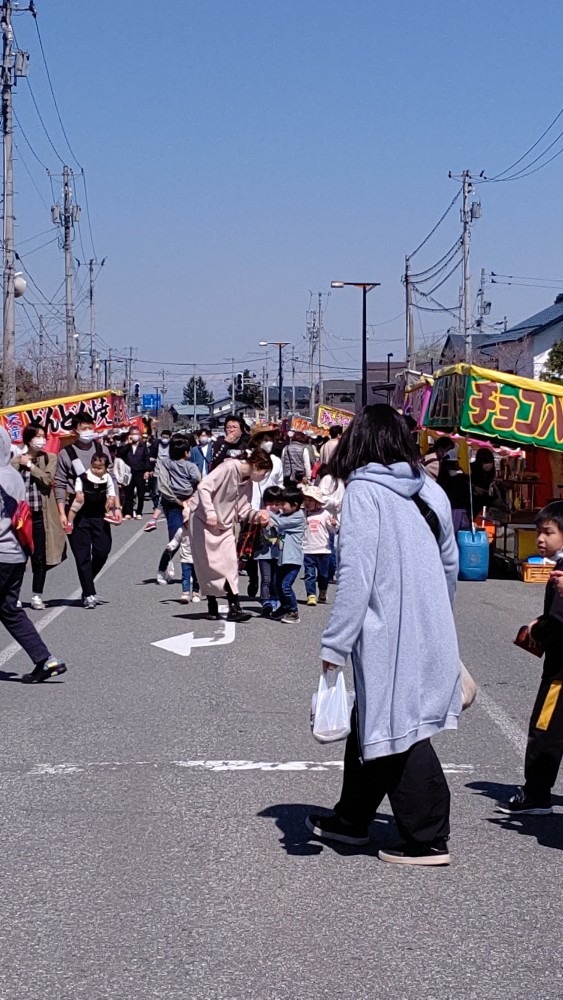 四年ぶりのひな市🎎