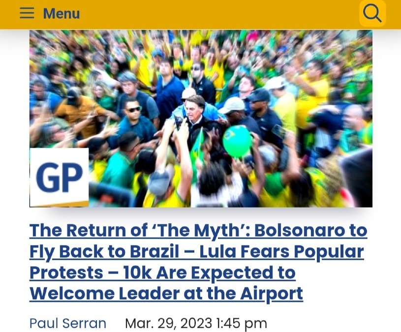 ボルソナロ大統領、ブラジルに戻る🎉🎉🎉大掃除が終わった‼️