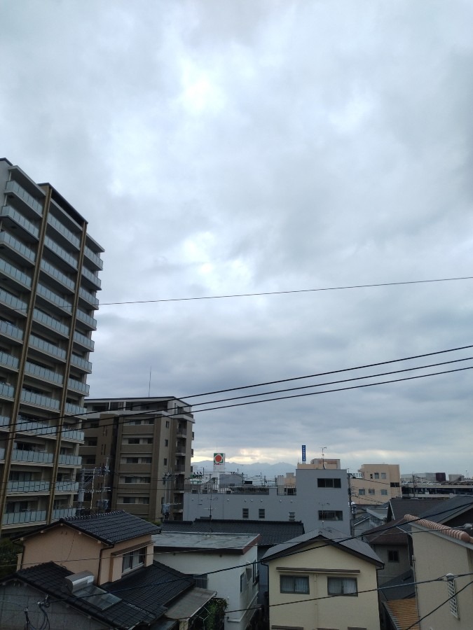 今日の空です