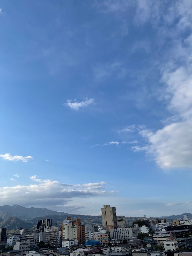 今朝の空  3