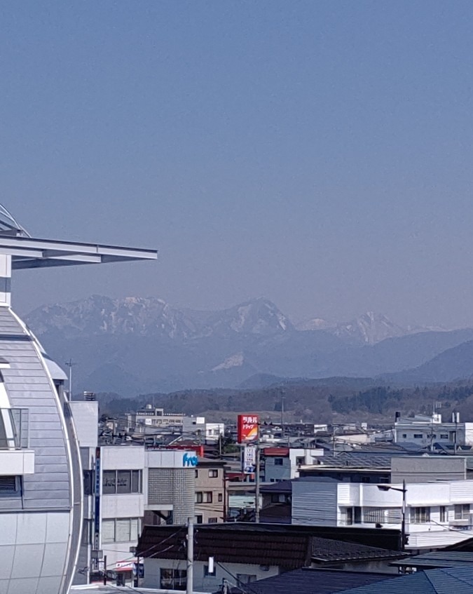 卯月朔日 山並み❣️