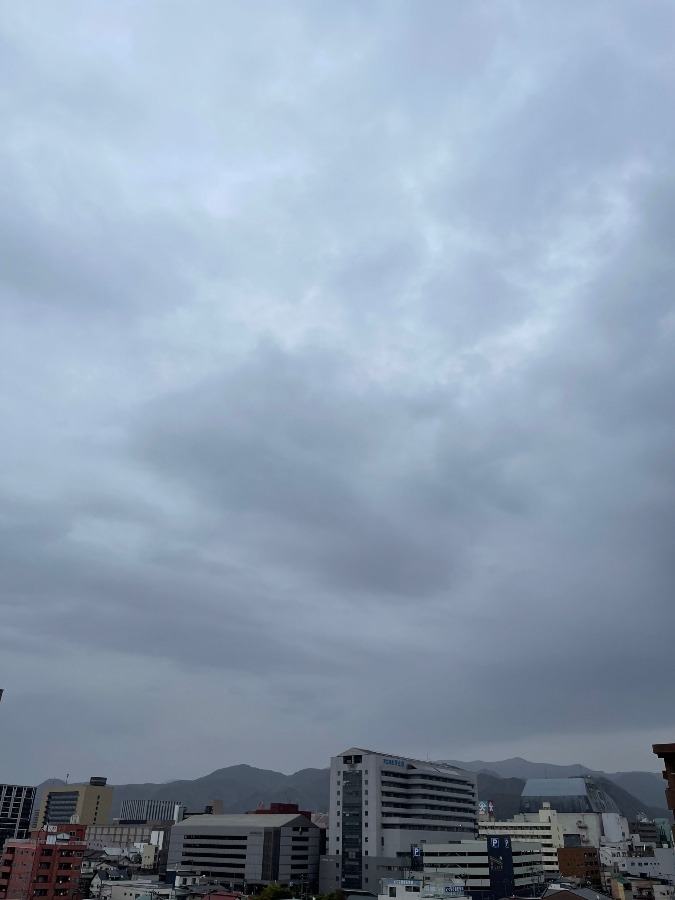 今朝の空  1