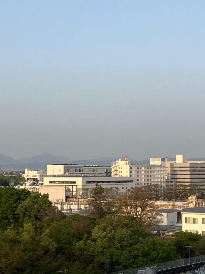 今朝の富士山