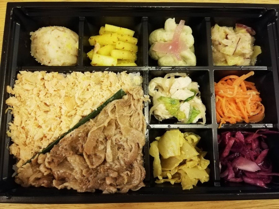 ローカボー弁当　えさき