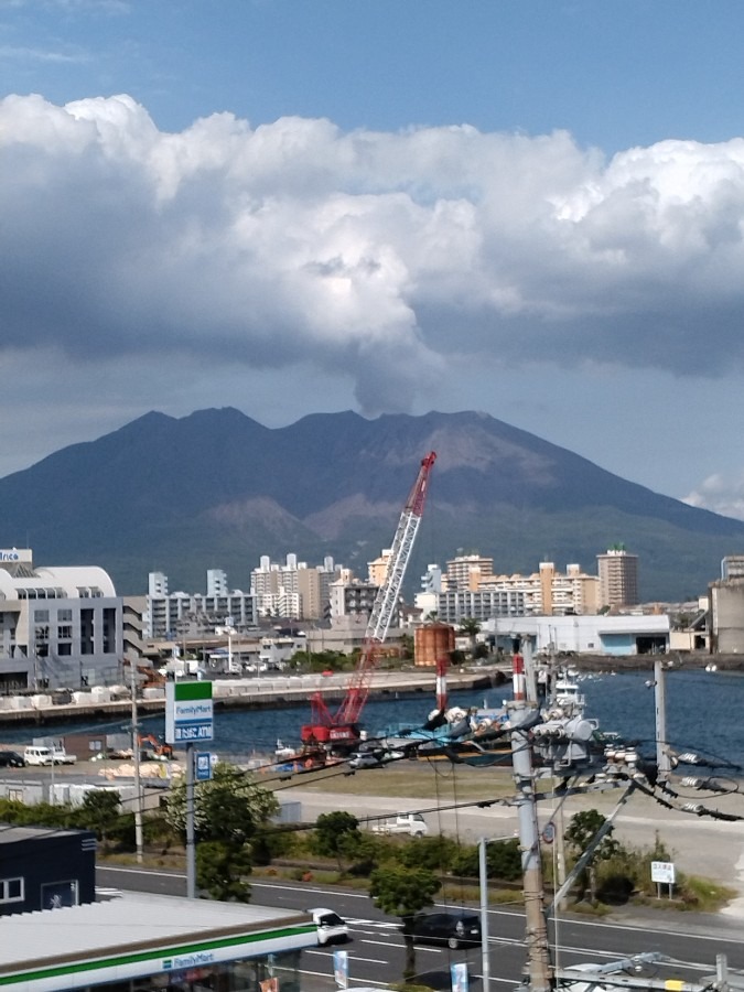 今日の桜島!!