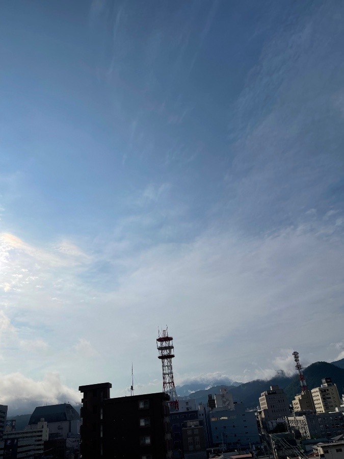 今朝の空  2