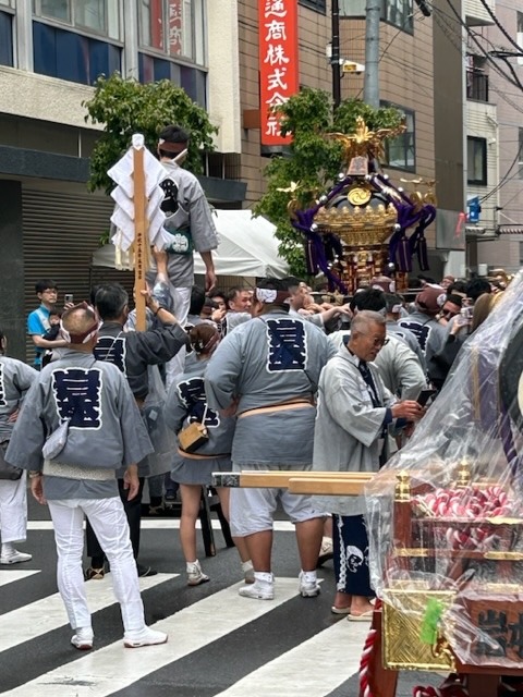 今日は神田明神祭　２日目