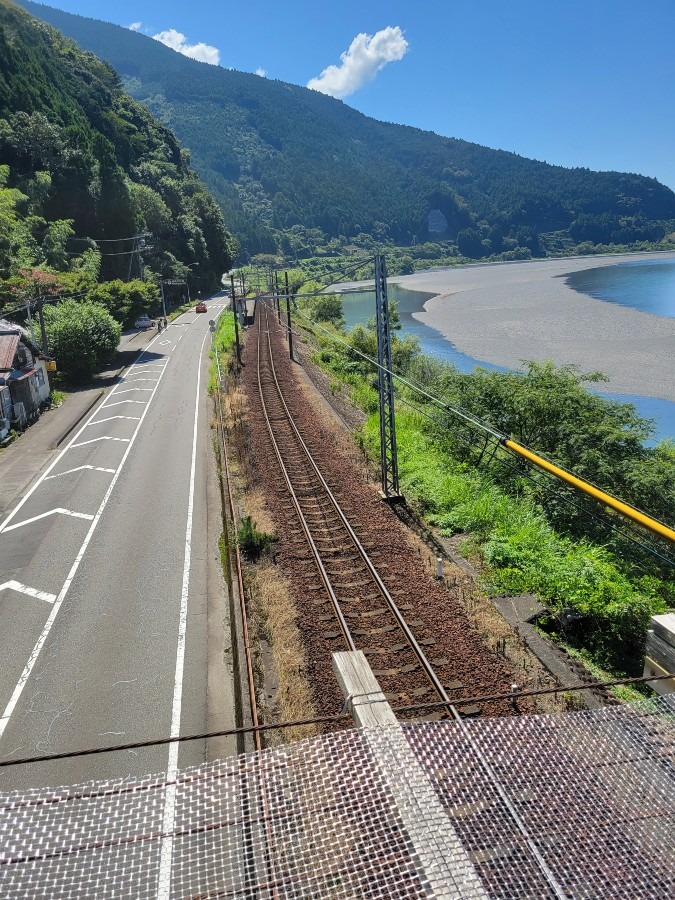 あの日の思い出塩郷の吊り橋2022.9.11