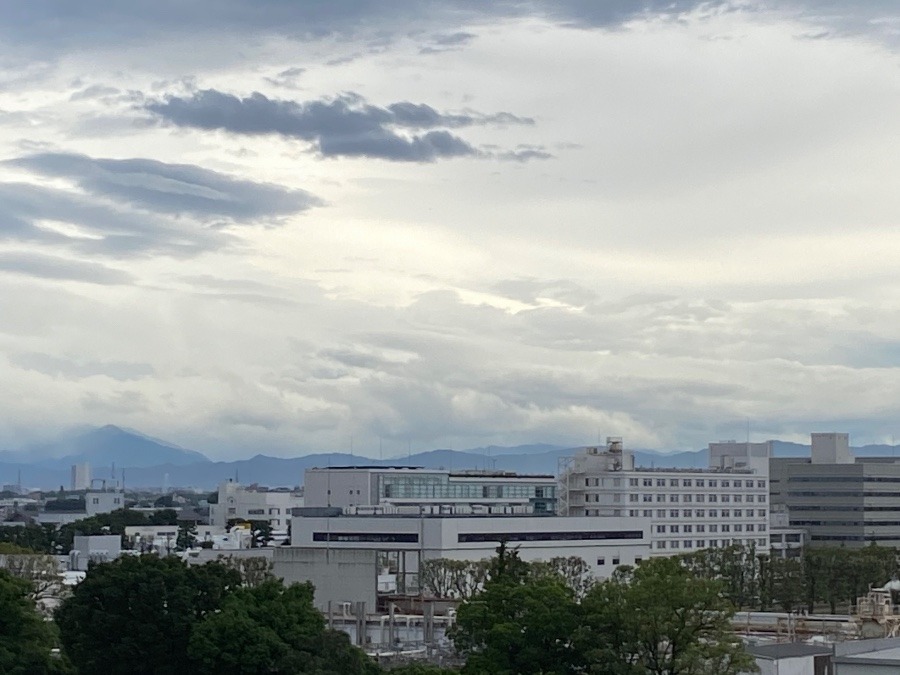 今朝の富士山