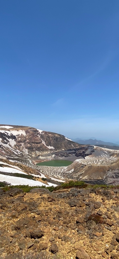 蔵王山御釜⛰️🌸