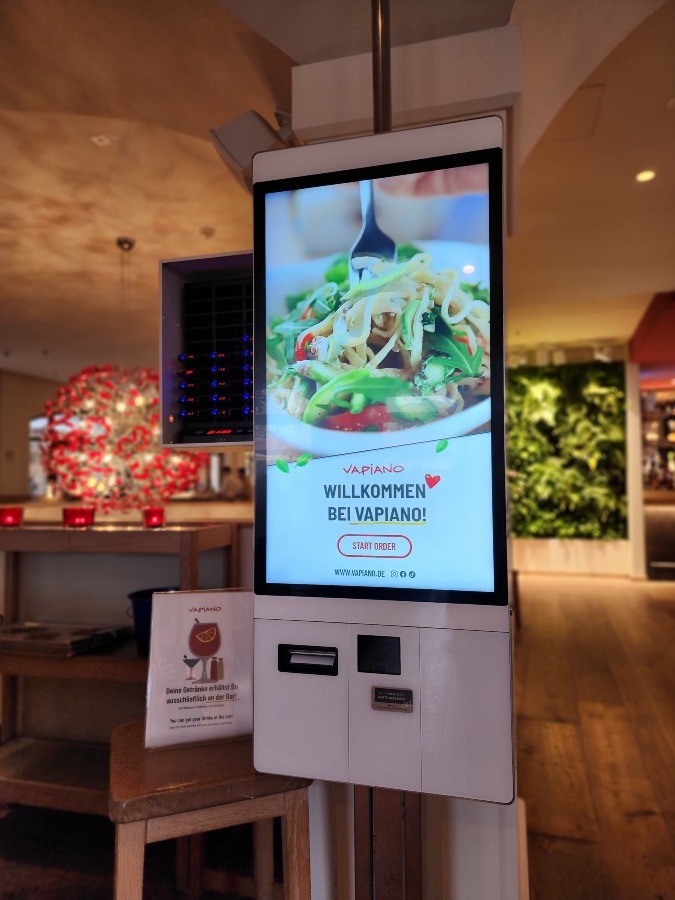 『VAPIANO』(ヴァピアーノ）〜最近増えているヨーロッパのタッチスクリーン注文